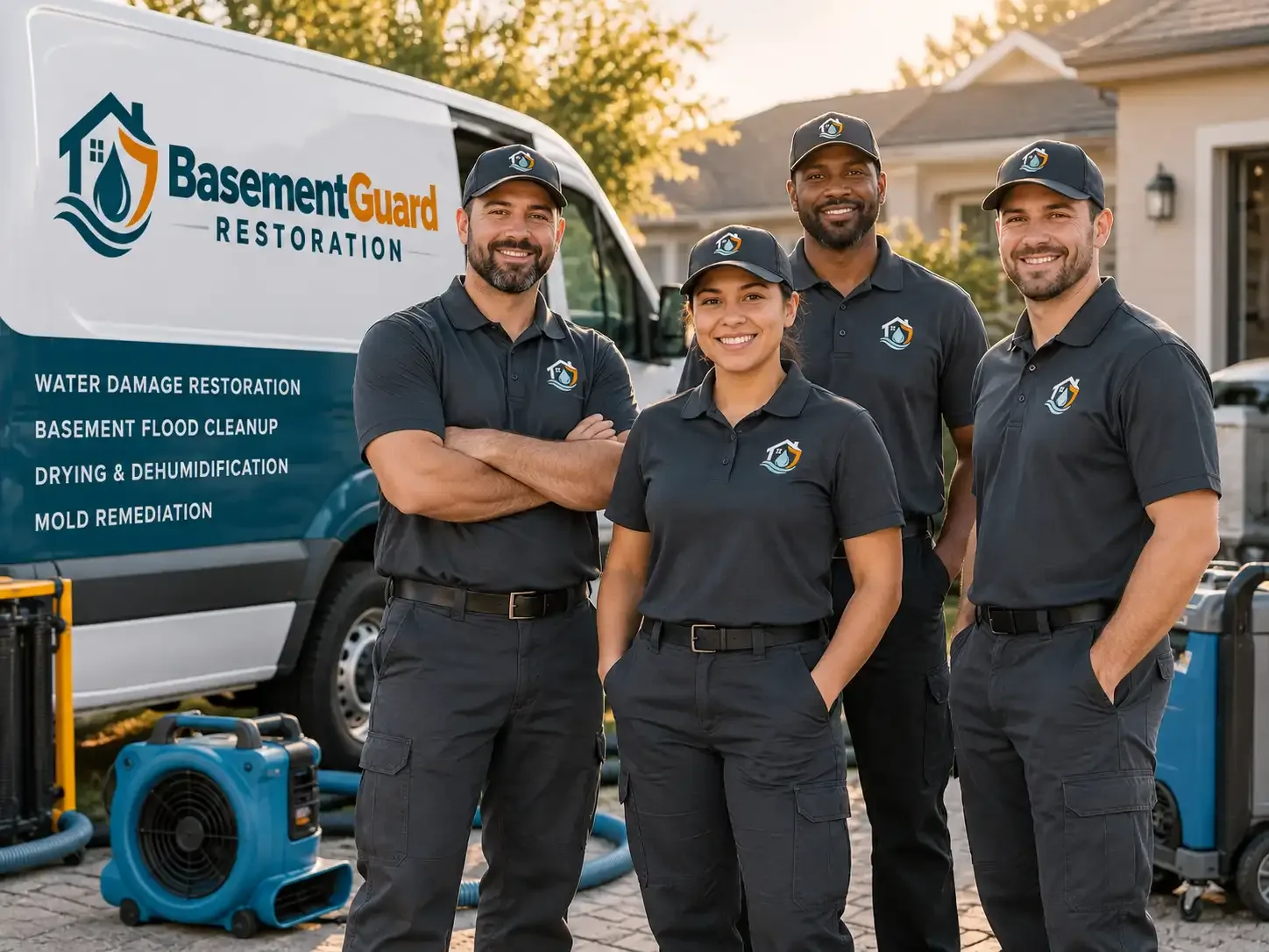 Basement Water Damage Restoration company in Higbee, MO
